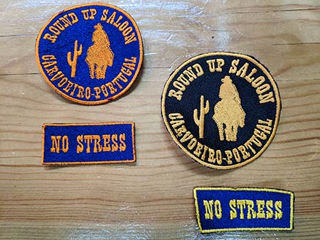 Round Up Saloon sew patches