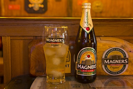 Magners Cider Bottle & Glass